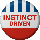 Instinct Driven Badge