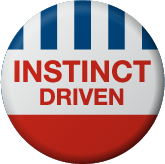 Instinct Driven Badge